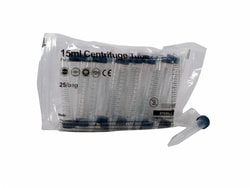 Atlas Biologicals Centrifuge Tube -15mL, Bulk, standard, sterile 25/pk, 20pk/cs, 500/cs