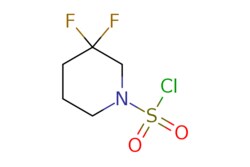 eMolecules​&nbsp;3,3-Difluoropiperidine-1-sulfonyl chloride | Combi-Blocks, Inc. | 1845716-99-5 | MFCD29074690 | 219.630 | C5H8ClF2NO2S | 95.000 | FC1(F)CCCN(C1)S(Cl)(=O)=O | 5g | 703124135