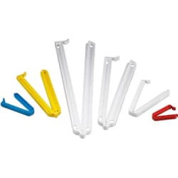 Accuflow Systems&nbsp;Saint-Gobain VueLife Closure Clamp, White, 22 cm, 1.2 cm