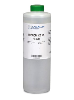 LAB ALLEY&nbsp;Lab Alley Phosphoric Acid 30% Solution Food Grade (FCC) Kosher Halal