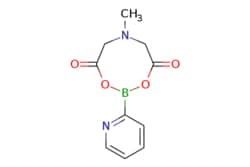 eMolecules​&nbsp;2-Pyridinylboronic acid MIDA ester | Combi-Blocks, Inc. | 1104637-58-2 | MFCD16621460 | 234.020 | C10H11BN2O4 | 95.000 | CN1CC(=O)OB(OC(=O)C1)c1ccccn1 | 250mg | 603232701