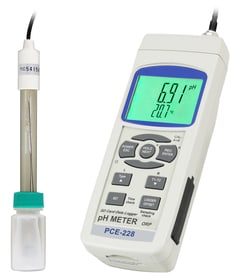 PCE AMERICAS INC Portable Environmental Meter 0.00 … 14.00 pH