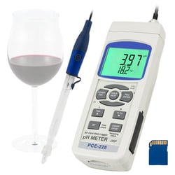 PCE AMERICAS INC&nbsp;Portable pH meter that measure pH, ORP & pH. Temperature