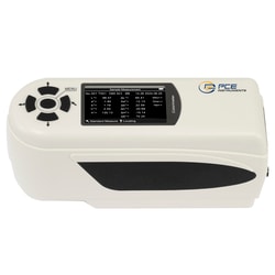 PCE AMERICAS INC Colorimeter features a measuring aperture Ø 4 mm / Ø 8 mm