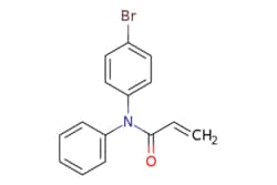 eMolecules​&nbsp;KB-05 | Ambeed | 1956368-15-2 |  | 302.171 | C15H12BrNO | 95.000 | Brc1ccc(cc1)N(C(=O)C=C)c1ccccc1 | 100mg | 866609874