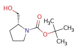 eMolecules​&nbsp;1-BOC-D-PROLINOL | AstaTech | 83435-58-9 | MFCD00040580 | 201.266 | C10H19NO3 | 97.000 | CC(C)(C)OC(=O)N1CCC[C@@H]1CO | 100g | 387752304