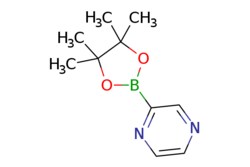 eMolecules​&nbsp;PYRAZINE-2-BORONIC ACID PINACOL ESTER | AstaTech | 1083179-99-0 | MFCD07367532 | 206.050 | C10H15BN2O2 | 95.000 | CC1(C)OB(OC1(C)C)c1cnccn1 | 0.25g | 508840325