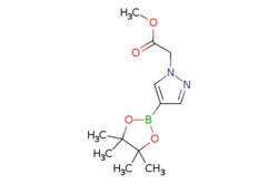 eMolecules​&nbsp;Methyl 4-(4,4,5,5-tetramethyl-1,3,2-dioxaborolan-2-yl)-1H-pyrazole-1-acetate | Ambeed | 959585-44-5 | MFCD16660239 | 266.100 | C12H19BN2O4 | 95.000 | COC(=O)Cn1cc(cn1)B1OC(C)(C)C(C)(C)O1 | 1g | 526395017