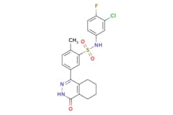 eMolecules​&nbsp;N-(3-chloro-4-fluorophenyl)-2-methyl-5-(4-oxo-3,4,5,6,7,8-hexahydrophthalazin-1-yl)benzene-1-sulfonamide | ChemDiv SC |447.910 | C21H19ClFN3O3SCc1ccc(cc1S(=O)(=O)Nc1ccc(F)c(Cl)c1)-c1n[nH]c(=O)c2CCCCc12 | 2mg | 827743382