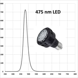 HEPATOCHEM EvoluChem LED PF series LED 475 nm for photochemistry Dimmable