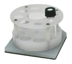 HEPATOCHEM PhotoRedOx Box UV-Vis Photoreactor Holder 8x 4ml vial