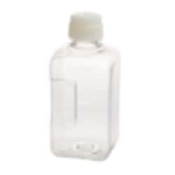 CELLTREAT Scientific Products 2L Media Bottle, Square, PETG, Individually Wrapped, Sterile