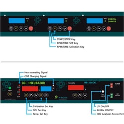 Chemglass Life Sciences&nbsp;Chemglass Incubator, Orbital Shaking, 23 Cu Ft, CO2 Humidified