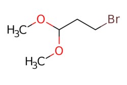 eMolecules​&nbsp;3-Bromopropionaldehyde dimethyl acetal | Oakwood Chemical | 36255-44-4 | MFCD00013245 | 183.045 | C5H11BrO2 | 90.000 | COC(CCBr)OC | 100g | 537693911
