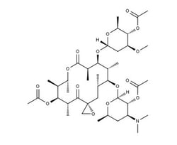 FOCUS BIOMOLECULES&nbsp;Biochemical Reagents, Troleandomycin, Macrolide antibiotic/ Cytochrome P450 inhibitor, CAS 2751-09-9, 98% by TLC/NMR (Conforms)