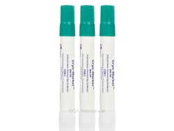 GA International&nbsp;Solid Ink Water-Resistant Big Tip Marker Green 3/pack