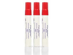 GA International&nbsp;Solid Ink Water-Resistant Big Tip Marker Red 3/pack