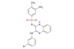 eMolecules​&nbsp;N-[(2Z)-3-[(3-bromophenyl)amino]quinoxalin-2(1H)-ylidene]-3,4-dimethylbenzenesulfonamide | Vitas M Labs |  |  | 483.380 | C22H19BrN4O2S |  | Cc1ccc(cc1C)S(=O)(=O)\N=c1/[nH]c2ccccc2nc1Nc1cccc(Br)c1 | 5mg | 194580191