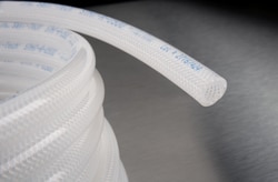 Accuflow Systems&nbsp;Saint-Gobain Sani-Tech Silicone Hose, 0.75 in ID, Braid Reinforced