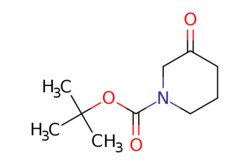 eMolecules​&nbsp;98977-36-7 | 1-Boc-3-piperidone | Ambeed | MFCD01631193 | 199.250 | C10H17NO3 | 98.000 | CC(C)(C)OC(=O)N1CCCC(=O)C1 | 100g | 552668847