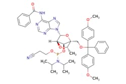 eMolecules​&nbsp;1197033-19-4 | 5'-ODMT cEt N-Bz A Phosphoramidite (Amidite) | Medchem Express (US)899.986 | C49H54N7O8P | 98.000 | COc1ccc(cc1)C(OC[C@]12O[C@H]([C@H](O[C@H]1C)[C@@H]2OP(OCCC#N)N(C(C)C)C(C)C)n1cnc2c(NC(=O)c3ccccc3)ncnc12)(c1ccccc1)c1ccc(OC)cc1 | 100mg | 911533450