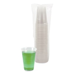 CTMATTER LLC&nbsp;Boardwalk Translucent Plastic Cold Cups, 14oz, Polypropylene, 50/Pack (BWKTRANSCUP14PK)