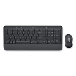 CTMATTER LLC&nbsp;Signature MK650 Wireless Keyboard and Mouse Combo for Business, 2.4 GHz Frequency/32 ft Wireless Range, Graphite