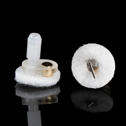 Instech&nbsp;Vascular Access Button for mouse, magnetic, 1 channel 25ga, 10mm felt, injector