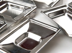 Leica Biosystems&nbsp;24 x 24 x 6 mm Metal Base Mold for tissue embedding