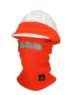 Refrigiwear Inc.&nbsp;0067 REGULAR HIVIS ORANGE OSA HARD HAT FACE MASK