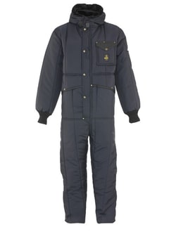 Refrigiwear Inc.&nbsp;0381 Regular Navy Large Coverall Iron Tuff Hooded