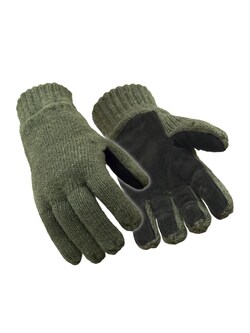 Refrigiwear Inc.&nbsp;0521R REGULAR GREEN LARGE Insulated Wool Leather Palm