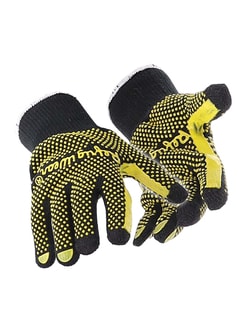 Refrigiwear Inc.&nbsp;2011 REG HIGH VIS LIME SMALL KNIT GLOVE WITH DOT GRIP AND TOUCH SCREEN