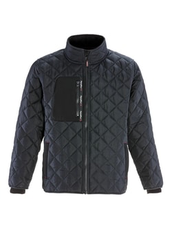 Refrigiwear Inc. 0444 REGULAR BLACK 2XLARGE DIAMOND QUILTED JACKET, Quantity: