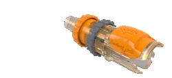Pacer Global LLC&nbsp;Eldon James - SeriesX, Genderless, Polysulfone, Silicone O-Ring, SS Spring - 1/2 Barb, 1/EA - B-XG-SO-SS-8AR-QC-B