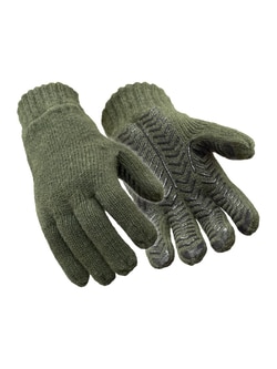 Refrigiwear Inc. 0421R REGULAR GREEN MEDIUM Insulated Wool Silicone Grip