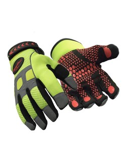 Refrigiwear Inc.&nbsp;0379R Regular HVLime XLarge Insulated Super Grip