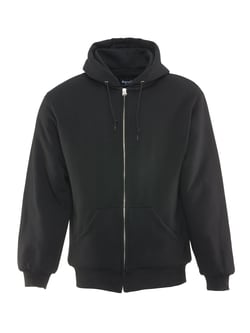 Refrigiwear Inc.&nbsp;0488R BLACK REGULAR 2XLARGE THERMAL QUILT SWEATSHIRT Heavy Sweatshirt