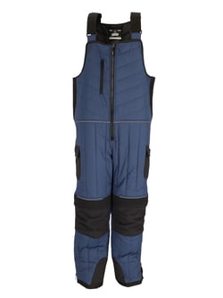 Refrigiwear Inc. 7120R NAVY/BLACK REG LARGE FROSTLINE INSULATED BIB PANT