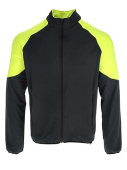 Refrigiwear Inc.&nbsp;9214 REGULAR NAVY/LIME XLARGE ENDURANCE ACTIVE FULL-ZIP MID-LAYER