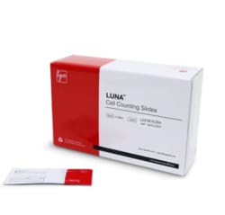 NEW ENGLAND BIOGROUP&nbsp;10 boxes of 50 LUNA standard counting slides, 500 slides/1000 counts. For LUNA-II, LUNA-III, LUNA-FL, LUNA-BX7 and LUNA-FX7