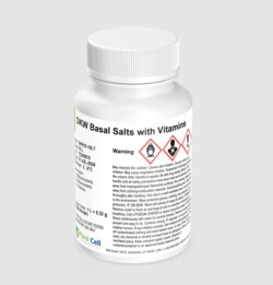PLANT CELL TECHNOLOGY&nbsp;DKW Basal Salts w/ Macro- and Micronutrients, Plant Tissue Culture, DKW Basal Salts Mod. 2, Described by Driver and Kuniyuki (1984) and McGranahan et al. (1987), Off-White to Yellow Powder, 50L Bottle