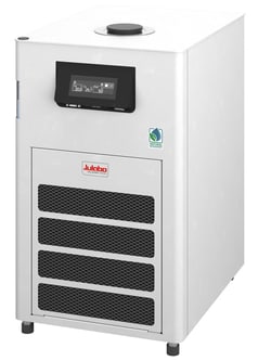 Julabo USA Inc&nbsp;Recirculating Chiller, VALEGRO 1201H, 115V/60Hz, -20 to +85 C, 1.2kW cooling power, 1kW heater. OLED UI with RS232 and USB-C ports. Adjustable pump to 16PSI, 23L/min. 4-7L tank.