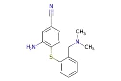eMolecules​&nbsp;627490-01-1 | DASB | Aladdin Scientific Corporation283.390 | C16H17N3S | 95.000 | CN(C)Cc1ccccc1Sc1ccc(cc1N)C#N | 5mg | 848232334