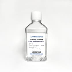 TRIBIOSCIENCE INC&nbsp;0.1% Gelatin Solution, 500 ML