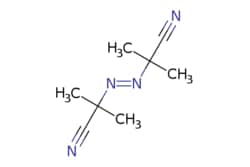 eMolecules​&nbsp;78-67-1 | 2,2'-Azobis(2-methylpropionitrile) | Oakwood Chemical | MFCD00013808 | 164.212 | C8H12N4 | 98.000 | CC(C)(\N=N\C(C)(C)C#N)C#N | 1g | 705609995
