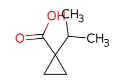 eMolecules​&nbsp;104131-92-2 | 1-(Propan-2-yl)cyclopropane-1-carboxylic acid | Advanced ChemBlocks | MFCD19231072 | 128.171 | C7H12O2 | 95.000 | CC(C)C1(CC1)C(O)=O | 5g | 837383307