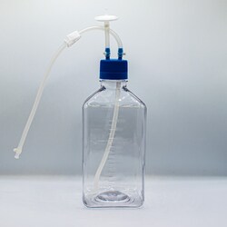Pacer Global LLC&nbsp;500 mL Endurance Bottle Assemblies, PETG, Sterile, 10/CS - MLS-SU/PETG500M2P-72125A-SAL
