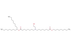 eMolecules​&nbsp;2089251-33-0 | 1-Octylnonyl 8-[(2-hydroxyethyl)[8-(nonyloxy)-8-oxooctyl]amino]octanoate | Acrotein ChemBio Inc.710.182 | C44H87NO5 | 97.000 | CCCCCCCCCOC(=O)CCCCCCCN(CCO)CCCCCCCC(=O)OC(CCCCCCCC)CCCCCCCC | 1g | 825286052
