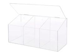 Omnimed Inc&nbsp;Acrylic Bulk Dispenser (3 Compartments)